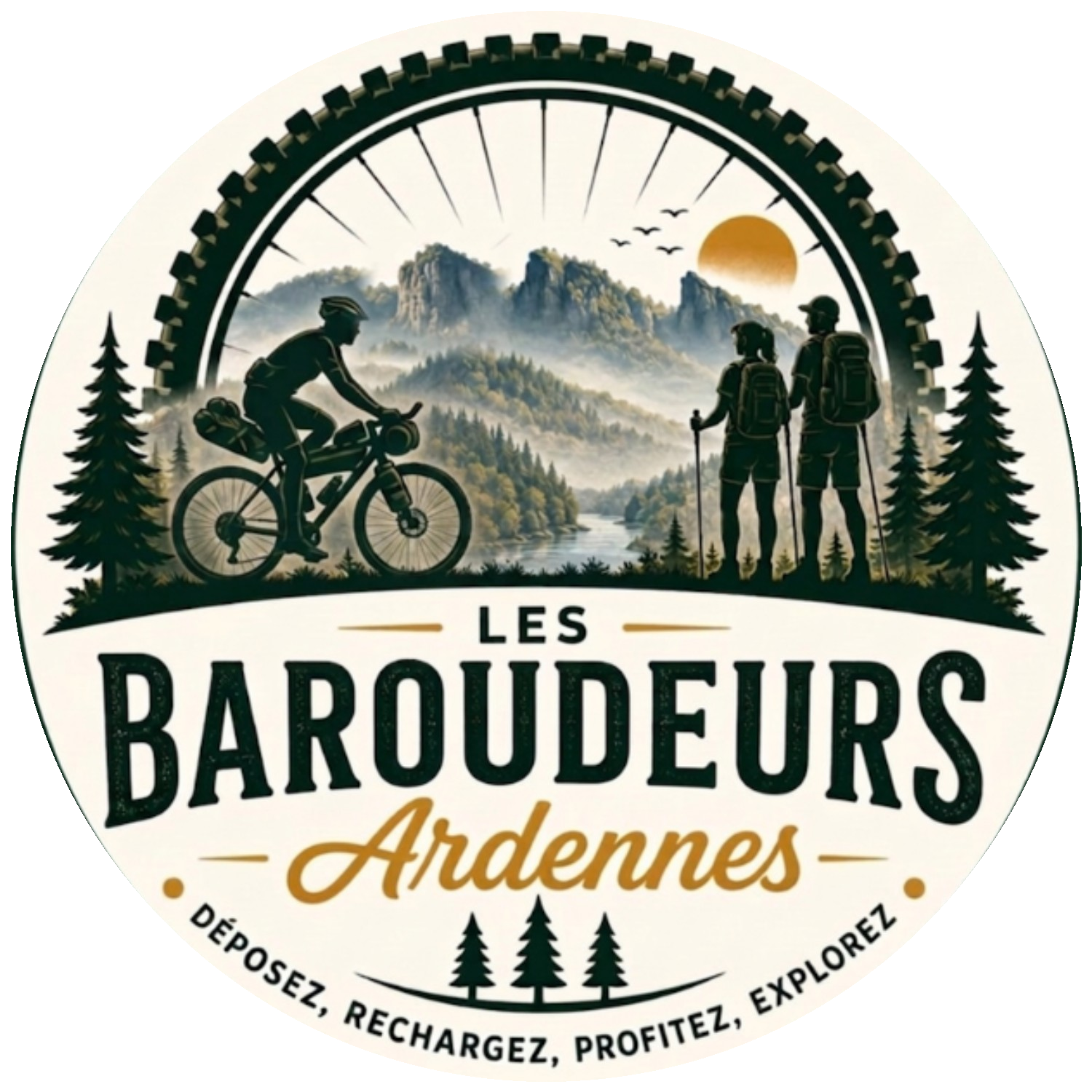 Logo de l'association Les Baroudeurs Ardennes